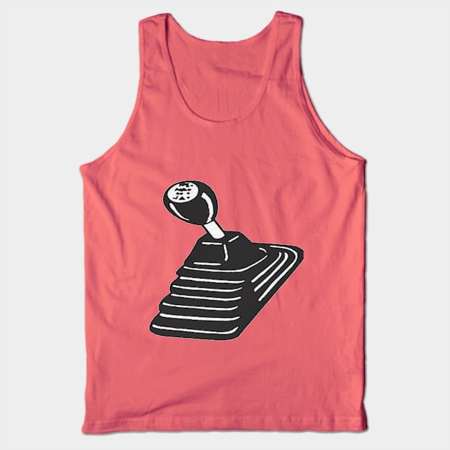 Manual Gearshift Old Cars ! Tank Top by Alsabe3
